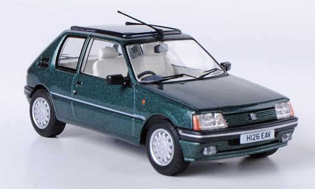 Peugeot 205 Roland Garros 1/43 Vanguards Roland Garros grigio grun RHD modellino in miniatura