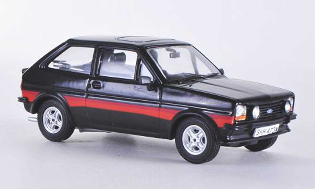 Ford Fiesta MKI 1/43 Vanguards MKI Supersport nero/rosso/orange RHD modellino in miniatura