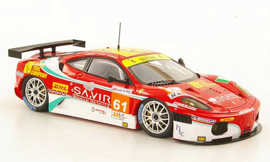 Ferrari F430 GTC 1/43 Fujimi GTC No.61 Team AF Corse 24h Le Mans 2011 modellino in miniatura