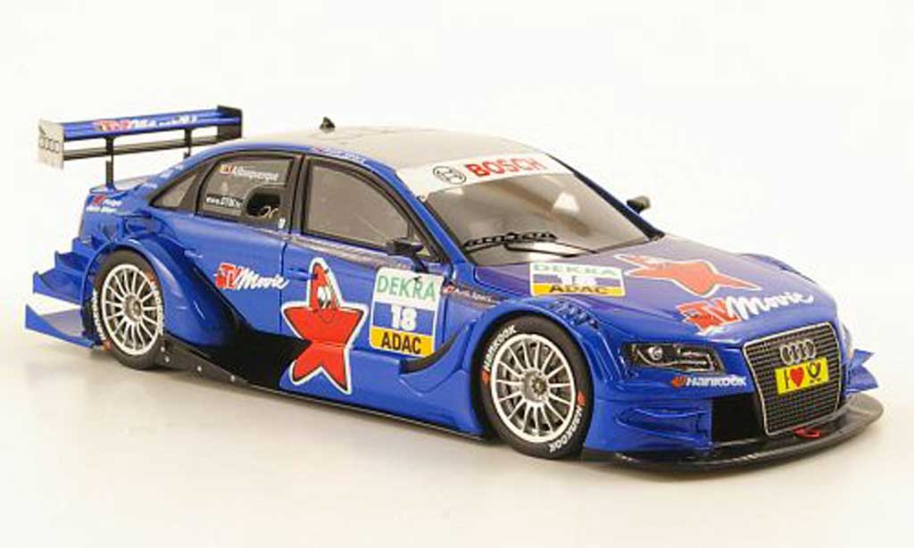 Audi A4 DTM 1/43 Spark DTM No.18 F.Albuquerque Saison 2011 modellino in miniatura