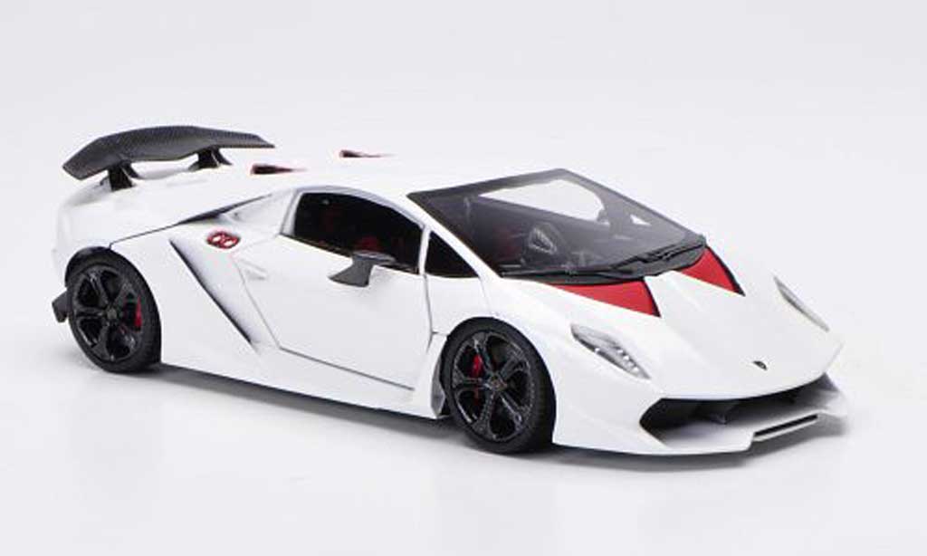 Lamborghini Sesto Elemento 1/43 FrontiArt bianco 2010 modellino in miniatura