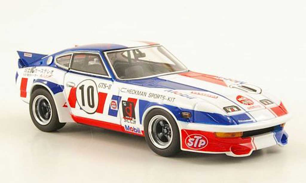 Nissan 240 ZG 1/43 Ebbro ZG Fairlady No.10 Yanagida GC 1972 modellino in miniatura