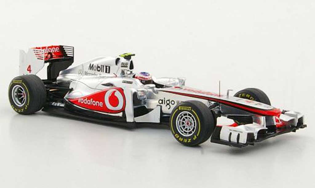 McLaren F1 2011 1/43 Spark 2011 MP4-26 No.4 Vodafone J.Button 200. GP-Sieg GP Ungarn modellino in miniatura