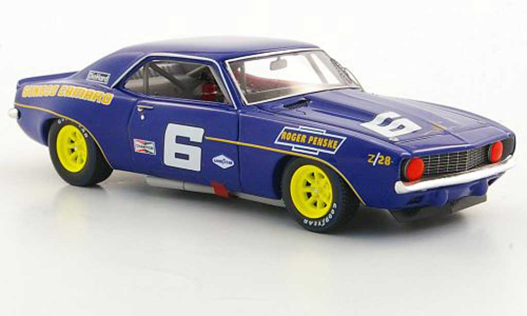 Chevrolet Camaro SS 1/43 Spark SS No.6 M.Donohue Trans Am 1969 modellino in miniatura