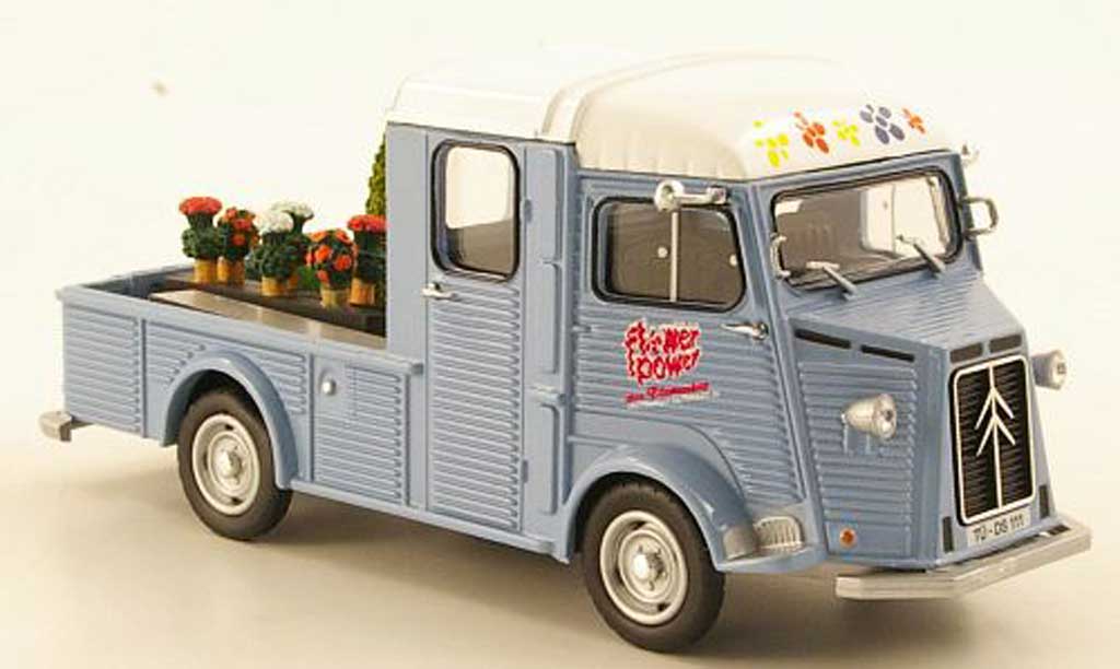 Citroen Type H 1/43 Eligor Pritsche Flower Power - Der Blumenladen modellino in miniatura