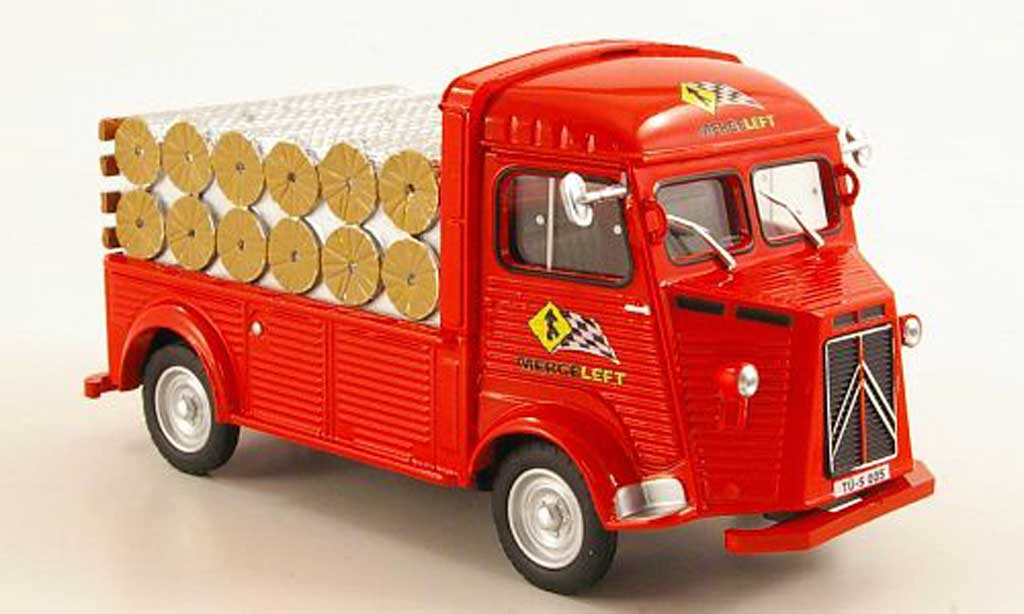 Citroen Type H 1/43 Eligor Pritsche Merge Left - Volierendraht modellino in miniatura