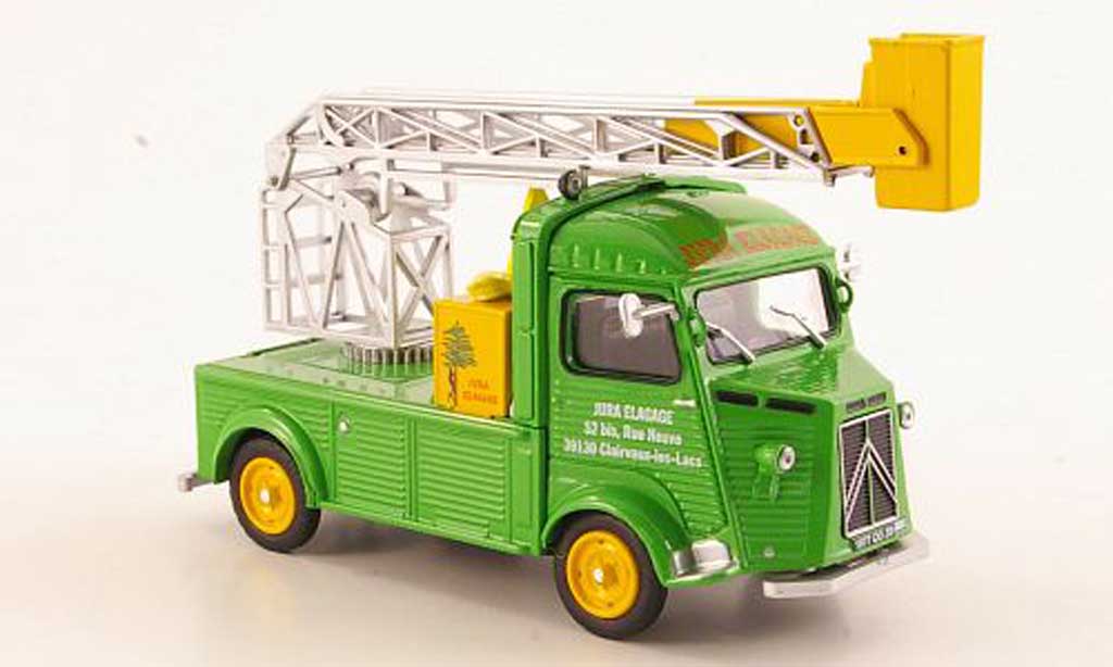 Citroen Type H 1/43 Eligor Drehleiter Jura Elagage modellino in miniatura
