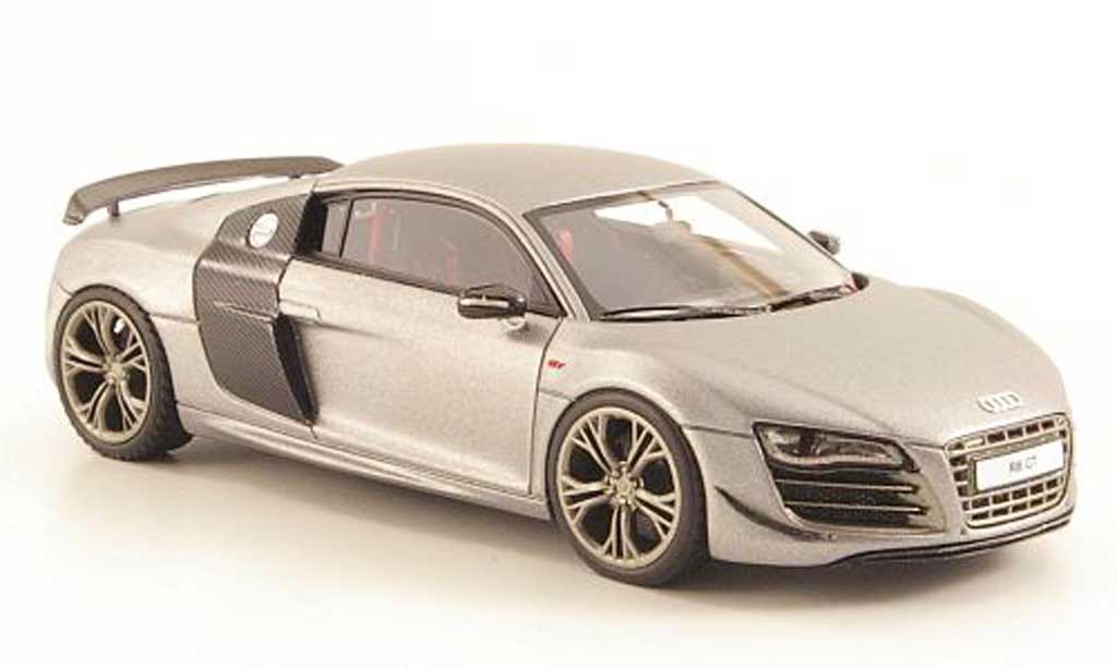 Audi R8 GT 1/43 Look Smart GT mattgrigio modellino in miniatura