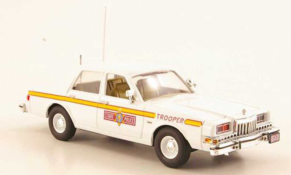 Dodge Diplomat 1/43 First Response Illinois State Police 1985 modellino in miniatura