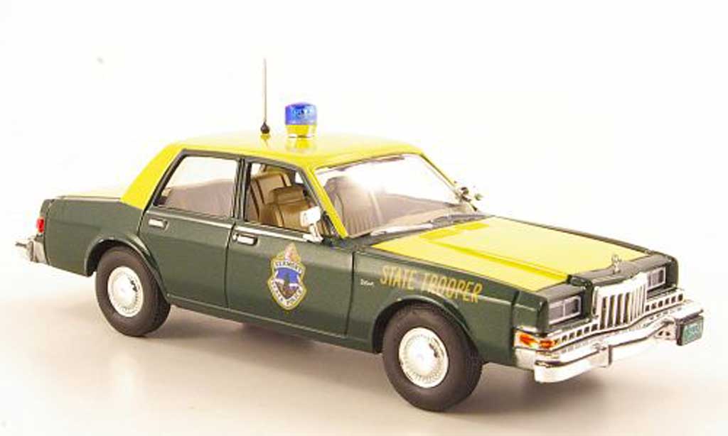 Dodge Diplomat 1/43 First Response Vermont State Police 1985 modellino in miniatura