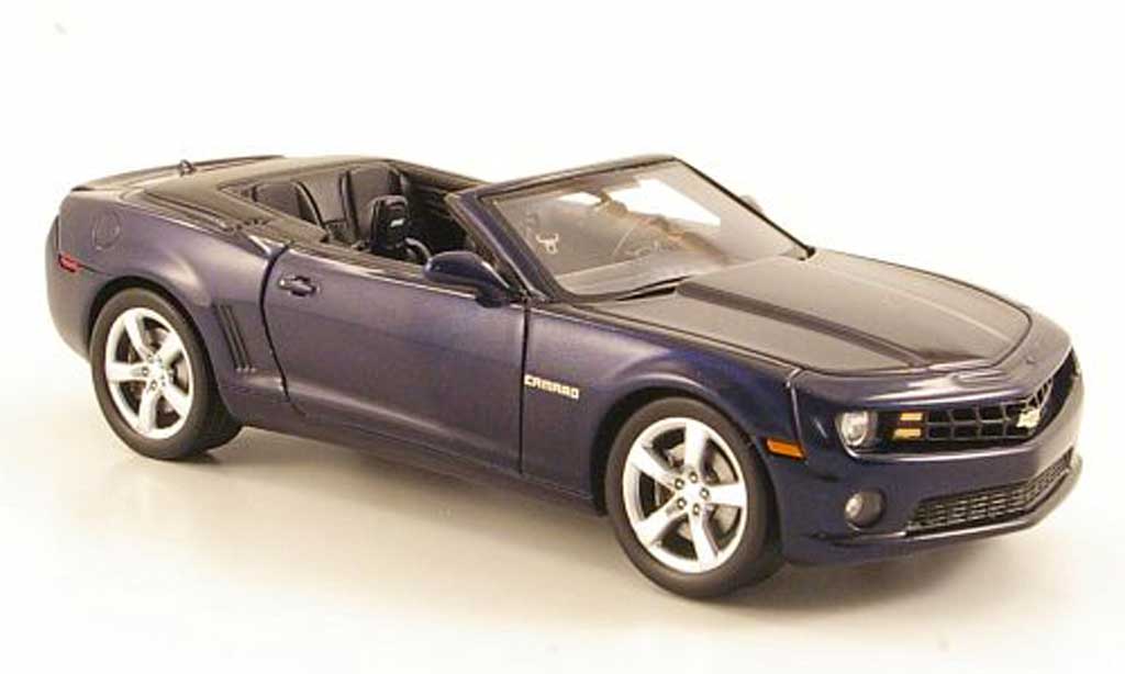 Chevrolet Camaro SS 1/43 Luxury Collectibles SS Convertibile blu 2011 modellino in miniatura