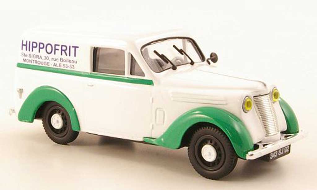 Renault Juvaquatre 1/43 Eligor Kasten Hippofrit modellino in miniatura