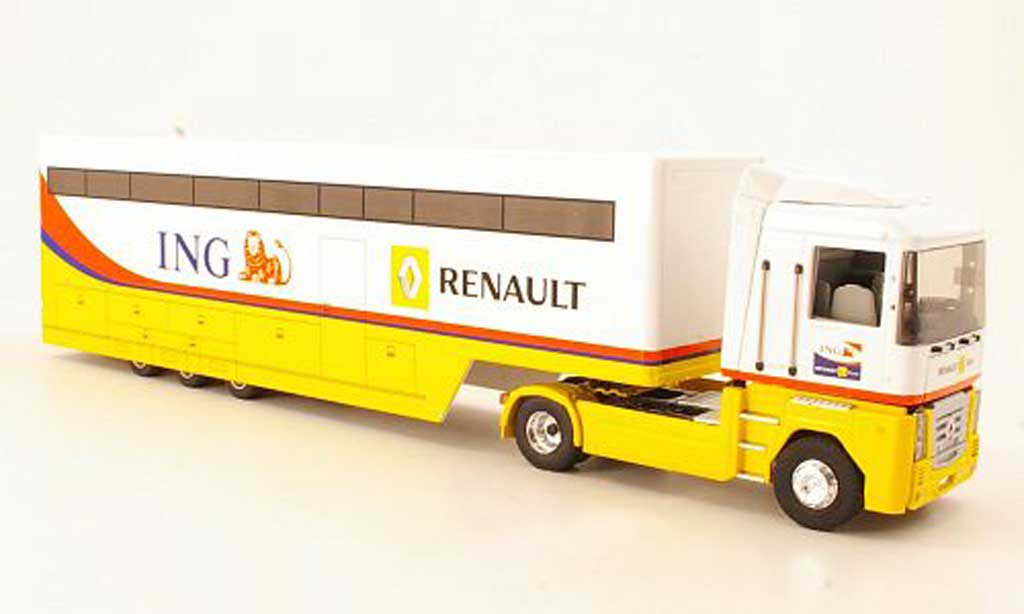 Renault F1 2008 1/43 Eligor 2008 Magnum 04 Racing Teamtransporter modellino in miniatura