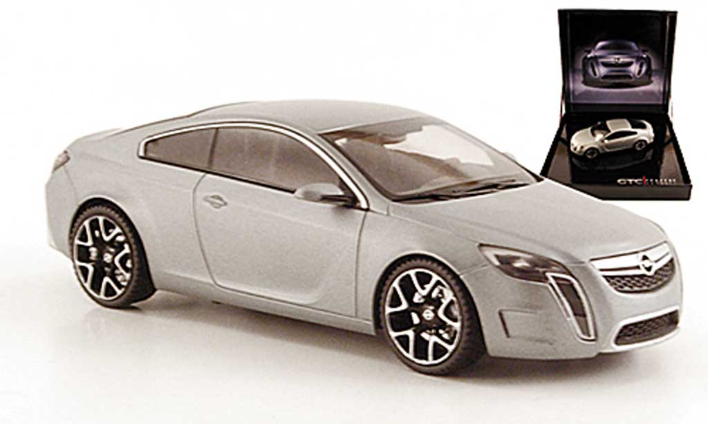 Opel GTC 1/43 Schuco Concept mattgrigio 2007 modellino in miniatura