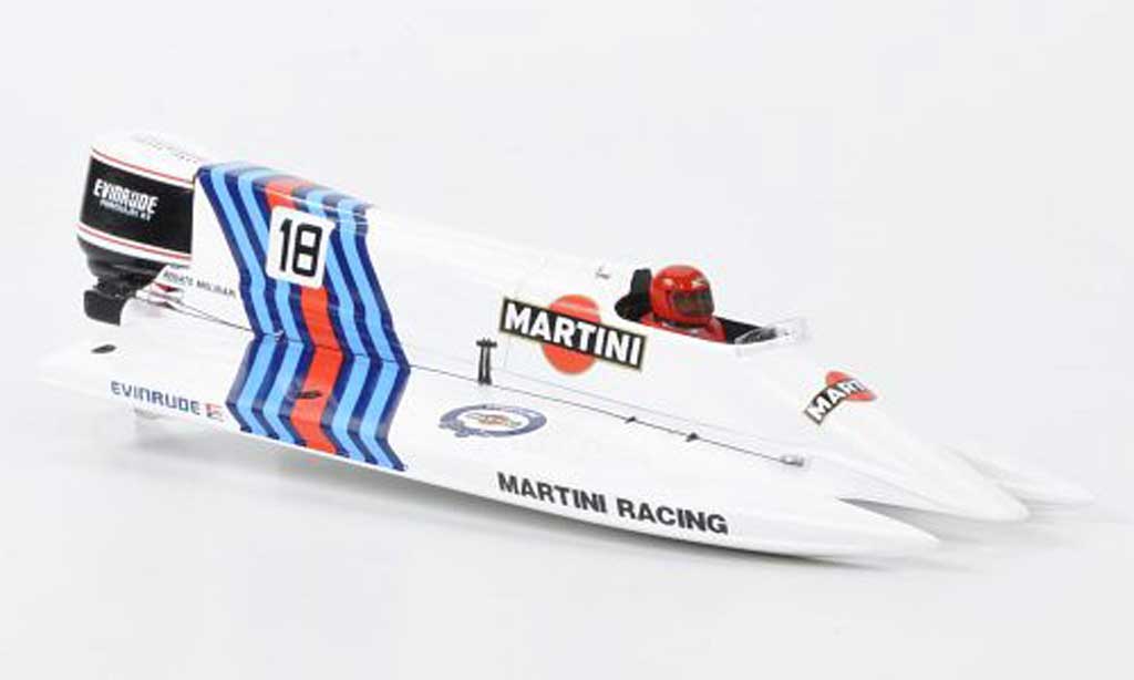 Renault F1 1984 1/43 Spark 1984 Martini Racing Powerboot Renato Molinari modellino in miniatura