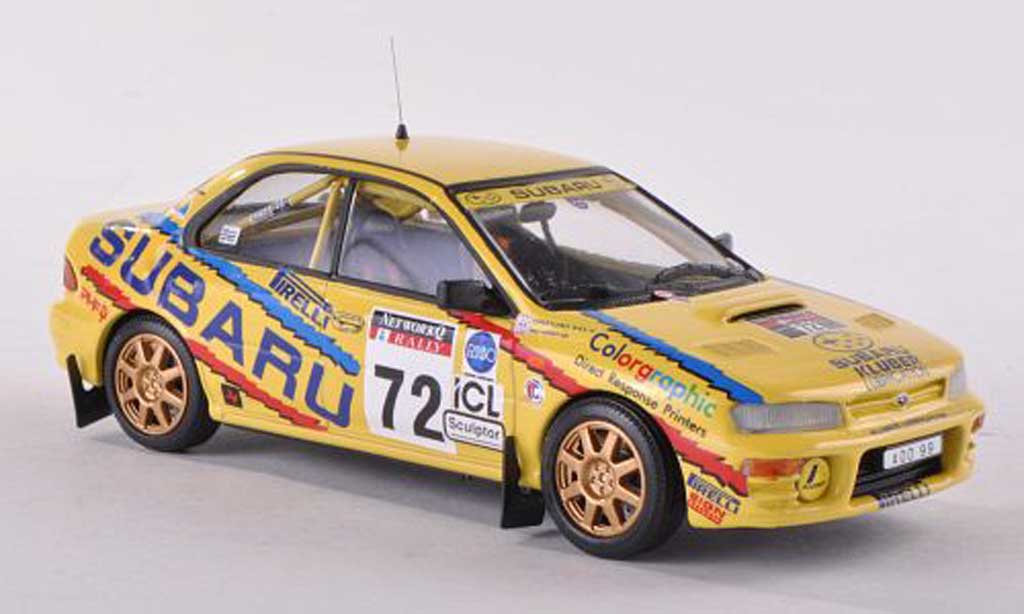 Subaru Impreza WRC 1/43 Trofeu WRC No.72 R.A.C. Rally 1995 Roger Clark/M.Harvey modellino in miniatura