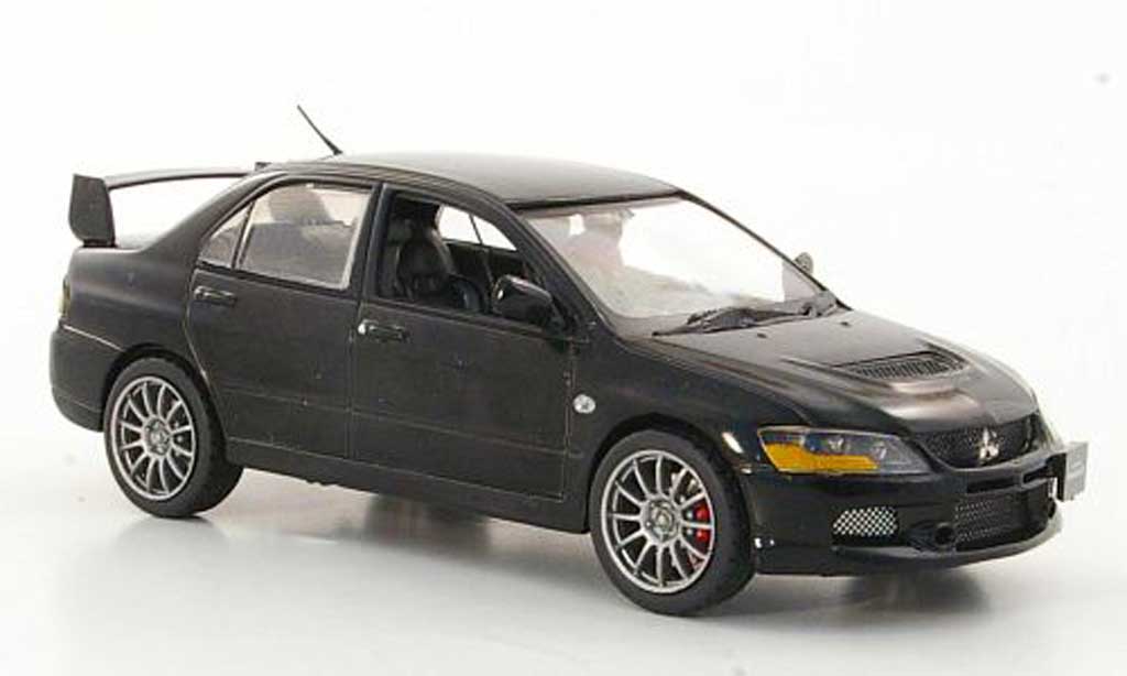 Mitsubishi Lancer Evolution IX 1/43 Vitesse Evolution IX nero RHD 2006 modellino in miniatura