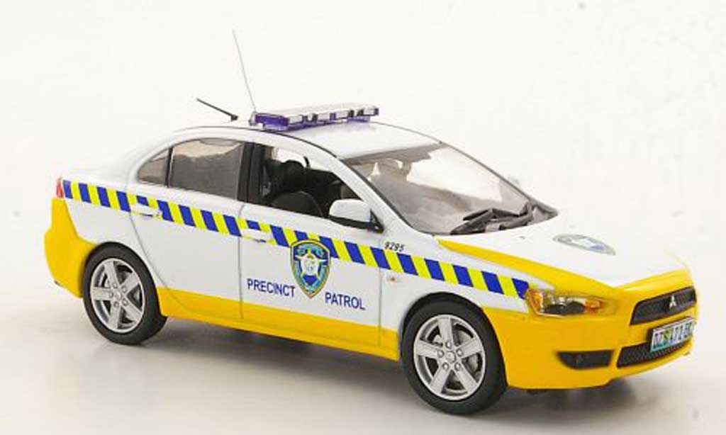 Mitsubishi Lancer 1/43 Vitesse Precinct Patrol Polizei Sudafrika RHD 2009 modellino in miniatura