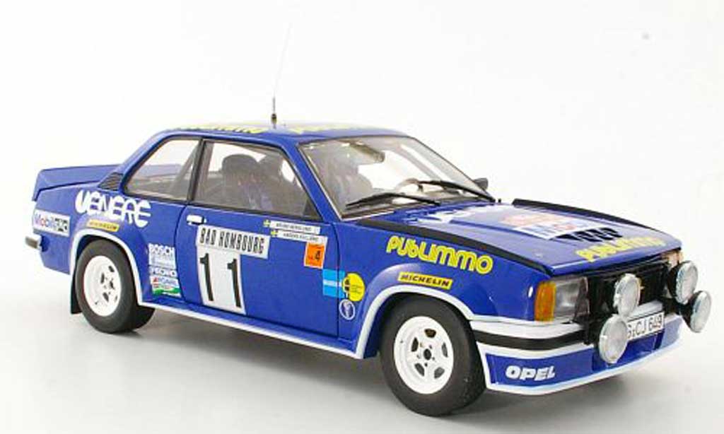 Opel Ascona B 1/18 Sun Star B 400 No.11 Publimmo A.Kullang / B.Berglund Rally Monte Carlo 1981 modellino in miniatura