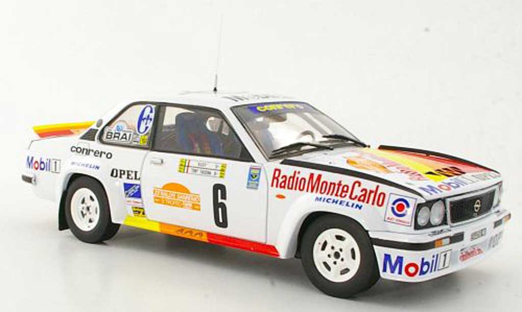 Opel Ascona B 1/18 Sun Star B 400 No.6 Conrero A.Fassina / R.Dalpozzo Rally San Remo 1981 modellino in miniatura