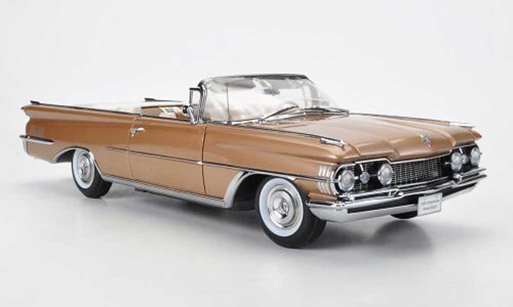 Oldsmobile 98 1/18 Sun Star Convertibile bronze offen 1959 modellino in miniatura