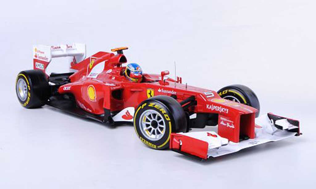 Ferrari F1 2012 1/18 Hot Wheels 2012 F2012 No.5 F.Alonso Saison modellino in miniatura