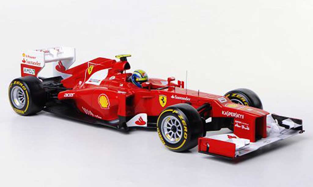 Ferrari F1 2012 1/18 Hot Wheels 2012 F2012 No.6 F.Massa -Saison modellino in miniatura