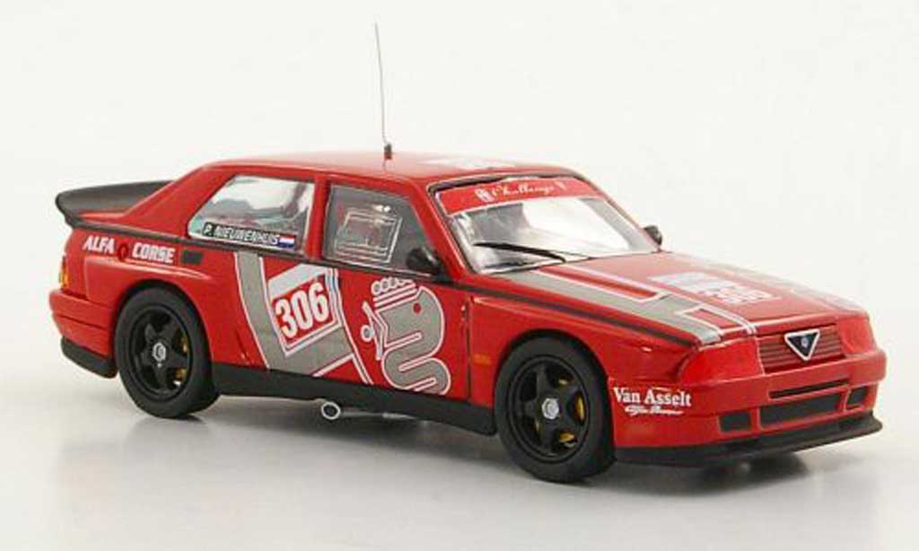 Alfa Romeo 75 Evoluzione 1/43 M4 Evoluzione No.306 P.Nieuwenhuis IMSA 1989 modellino in miniatura