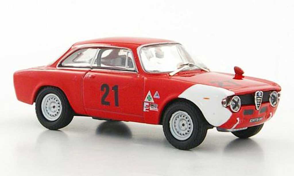 Alfa Romeo Giulia 1600 GTA 1/43 M4 1600 GTA No.21 A.de Adamich GP Belgien 1967 modellino in miniatura