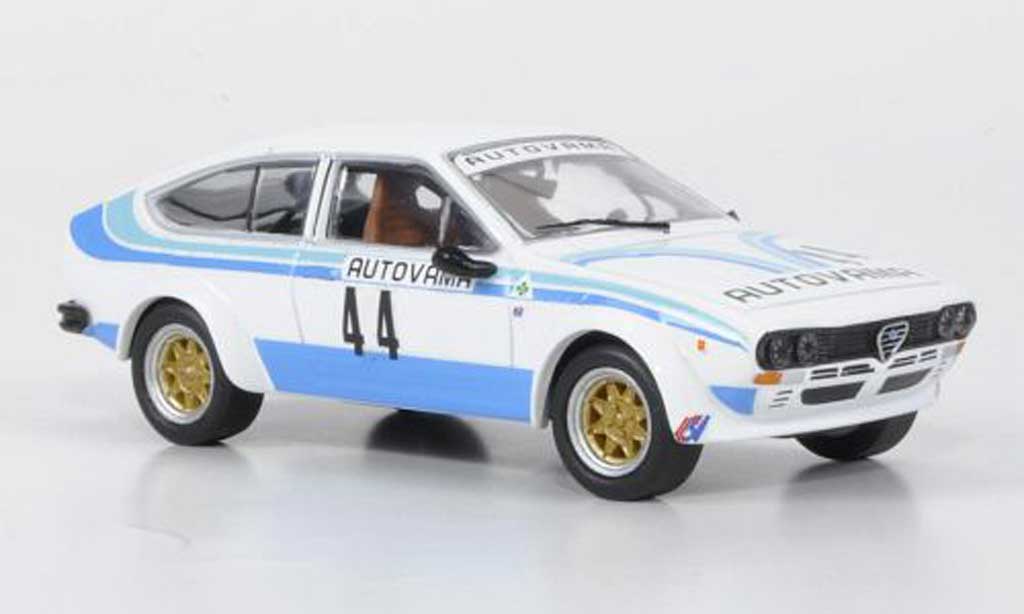 Alfa Romeo GT 2.0 1/43 M4 V 2.0 Alfetta No.44 Francia / Bigliazzi Monza 1978 modellino in miniatura