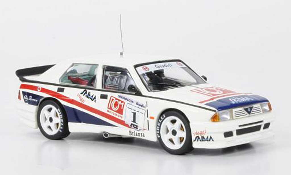 Alfa Romeo 75 Evoluzione 1/43 M4 Evoluzione No.1 G.Giudici Pergusa 1991 modellino in miniatura