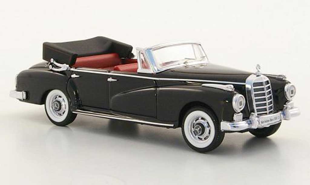 Mercedes 300 D 1/43 Rio D Cabriolet (W 189) nero 1958 modellino in miniatura