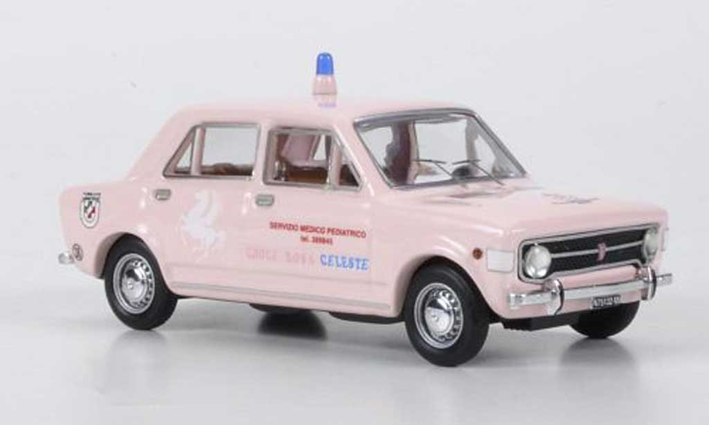 Fiat 128 1/43 Rio Croce Rossa Celeste - rossoes Kreuz 1971 modellino in miniatura