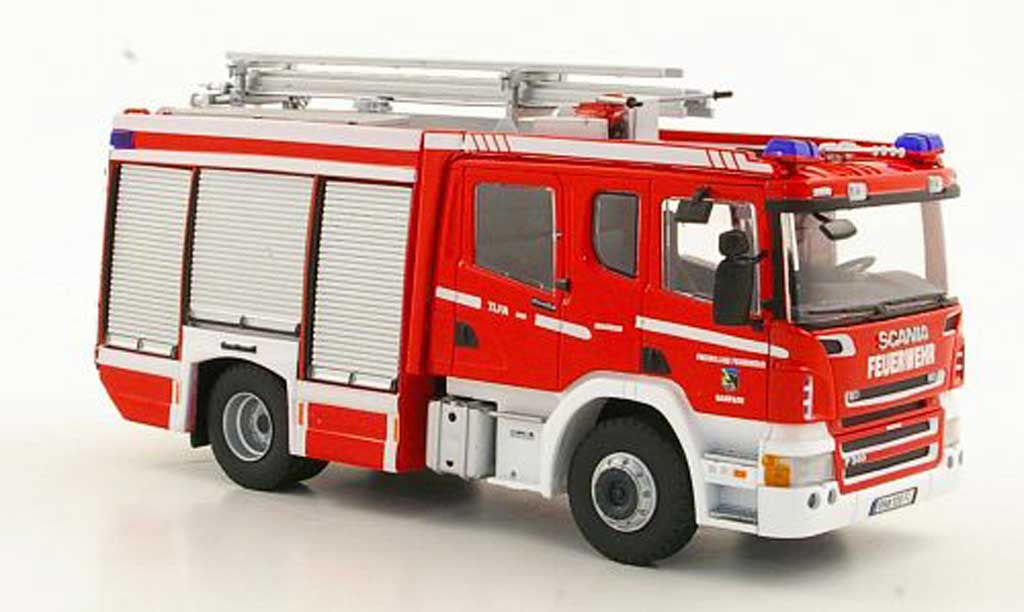 Scania Serie R 1/43 Eligor AluFire3 DoKa Freiwillige pompieGainfarn (AT) modellino in miniatura