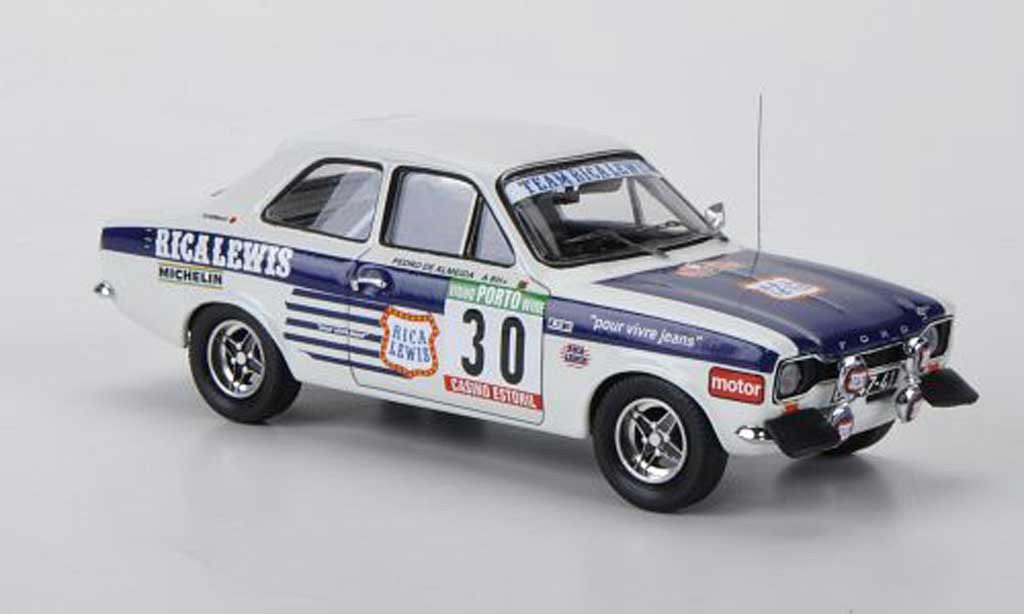 Ford Escort RS 2000 1/43 Trofeu RS 2000 No.30 Team Rica Lewis G.Salvi / P.de Almeida Rally Portugal 1977 modellino in miniatura