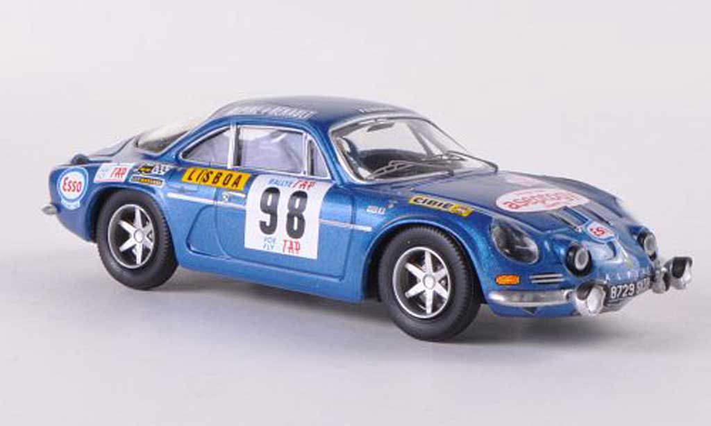 Alpine A110 1/43 Trofeu No.98 Aseptogyl Rally Portugal 1971 B.Neyret/Termorsi modellino in miniatura