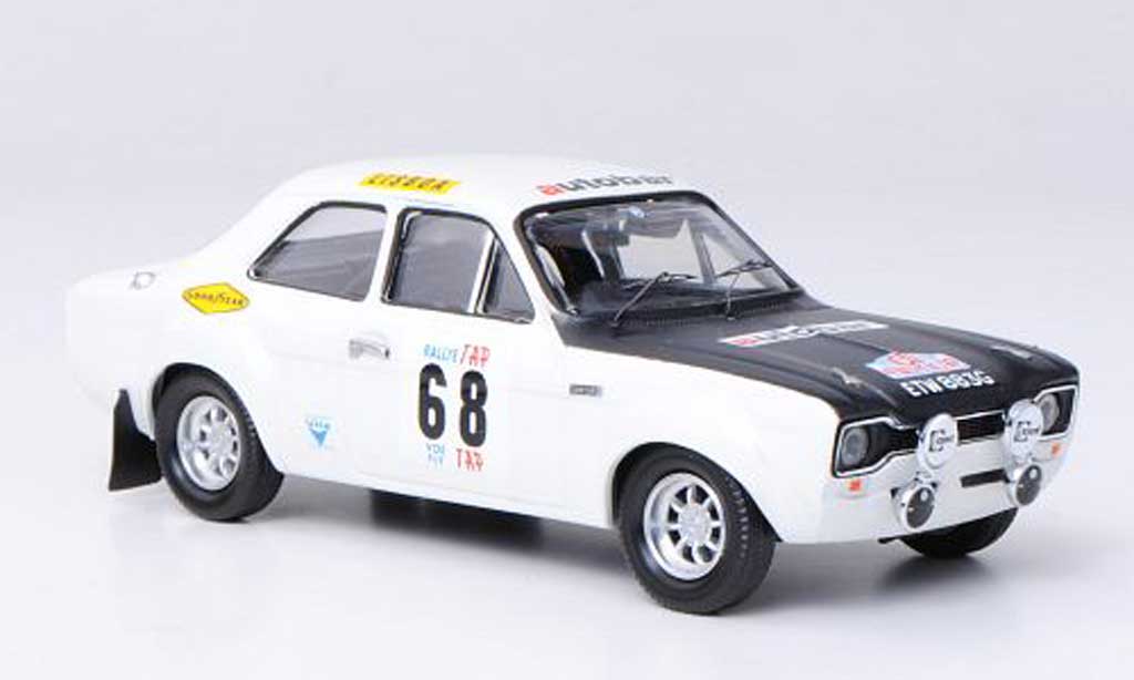 Ford Escort MK1 1/43 Trofeu MK1 1600 TC No.68 Autobar T.Fall / H.Liddon Rally Portugal 1970 modellino in miniatura