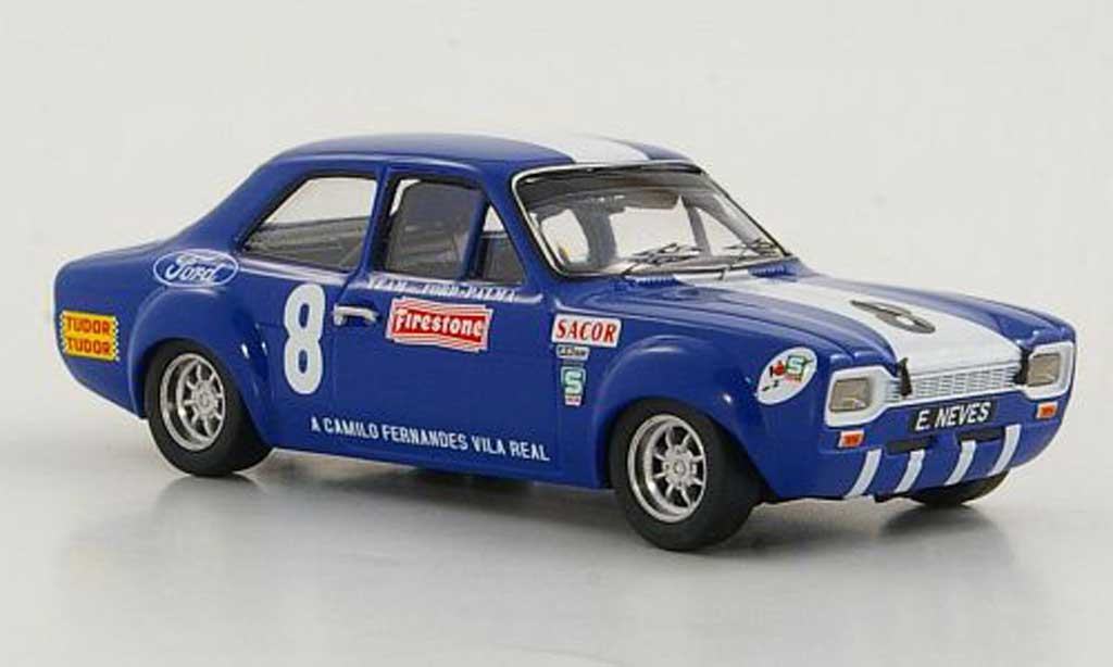 Ford Escort RS 1600 1/43 Trofeu RS 1600 TC No.8 Team -Palma E.Neves 6h Vila Real 1969 modellino in miniatura