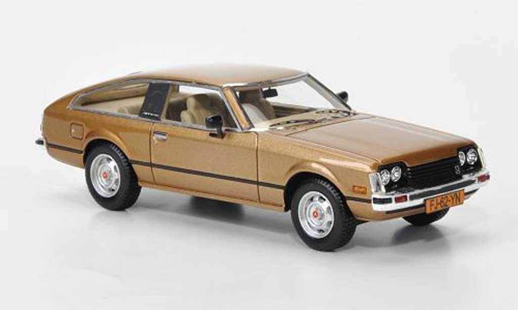 Toyota Celica 1978 1/43 Neo 1978 MkII (A40) gold modellino in miniatura