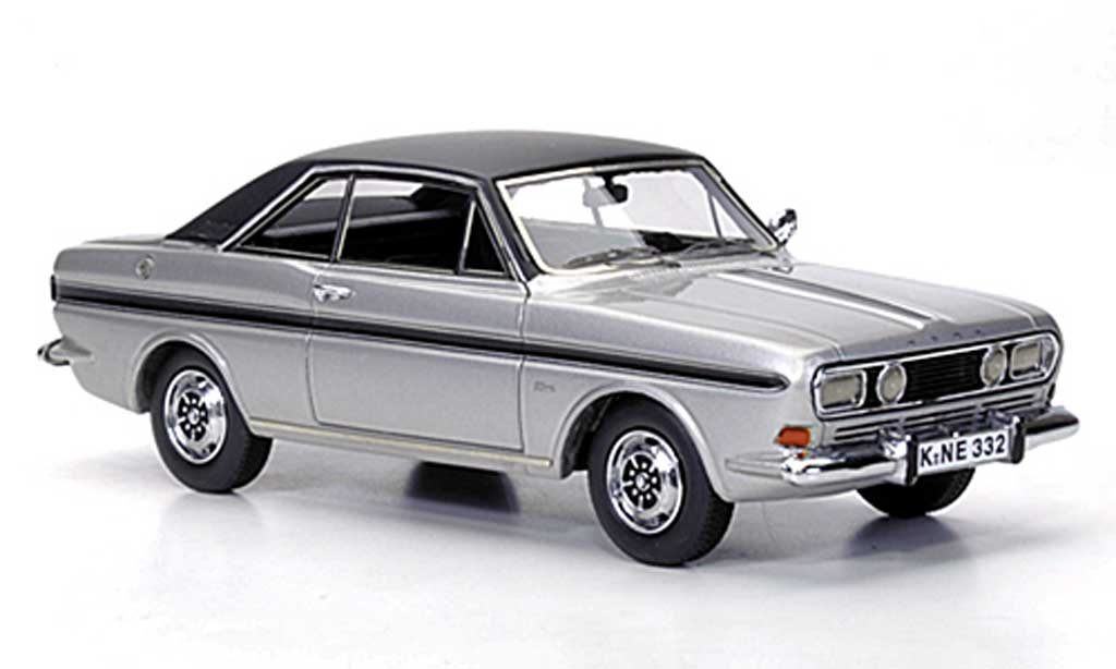 Ford Taunus 1968 1/43 Neo 1968 P6 15M Coupe grigio /nero modellino in miniatura