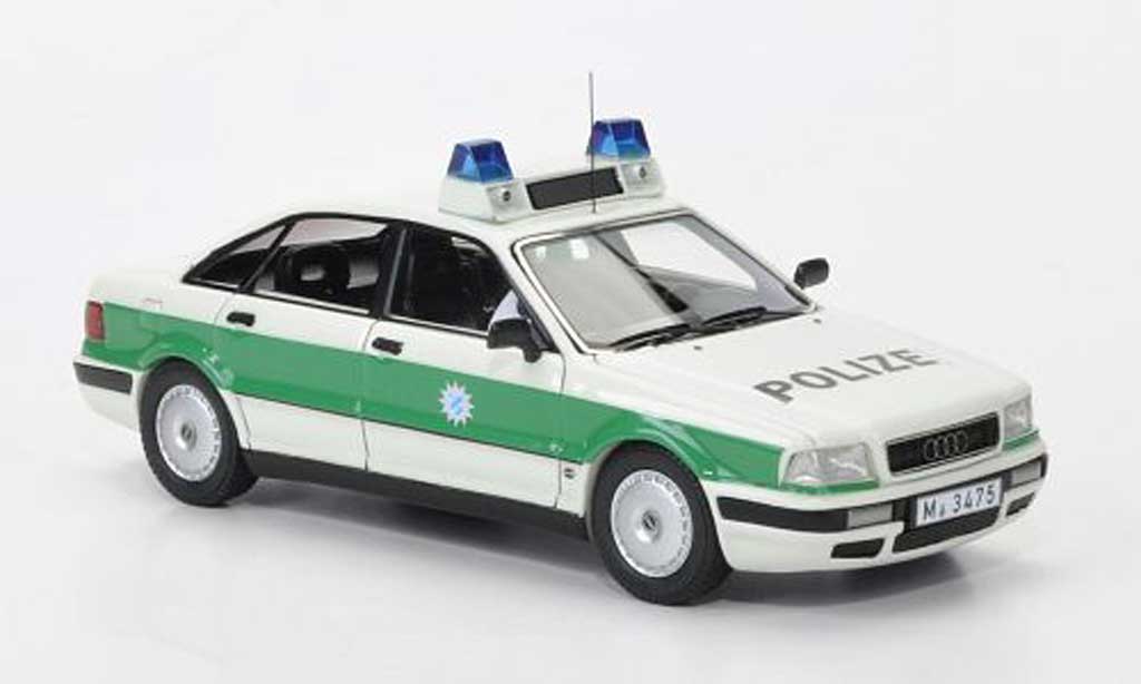 Audi 80 1/43 Neo (B4) Polizei Bayern 1992 modellino in miniatura