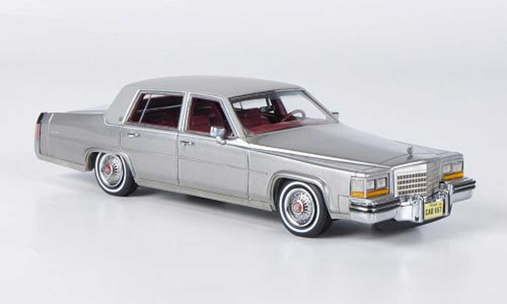 Cadillac Fleetwood Brougham 1/43 Neo Brougham grigio/grigio 1980 modellino in miniatura