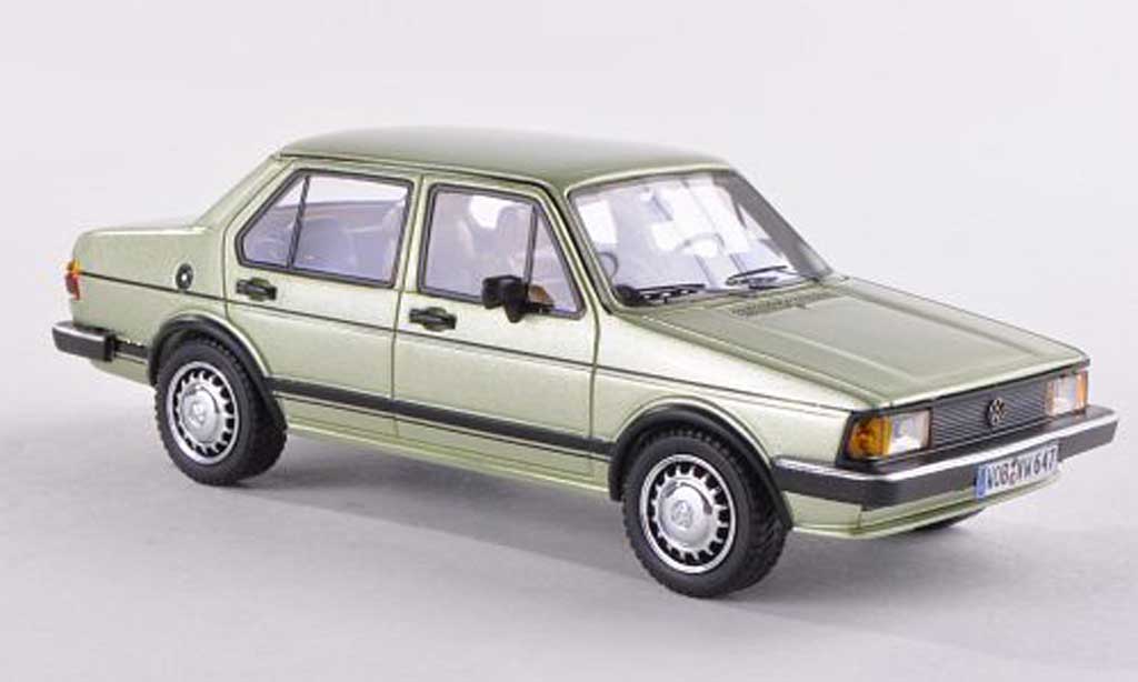 Volkswagen Jetta 1/43 Neo I clair-vert 4-portes 1980 modellino in miniatura