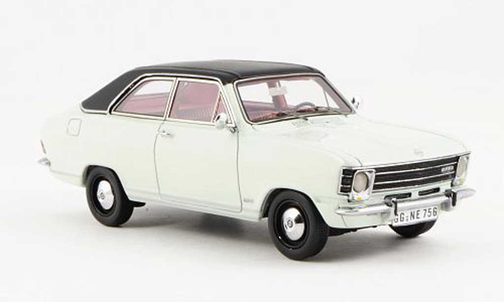 Opel Olympia 1/43 Neo A LS bianco/nero 2-Turer 1970 modellino in miniatura