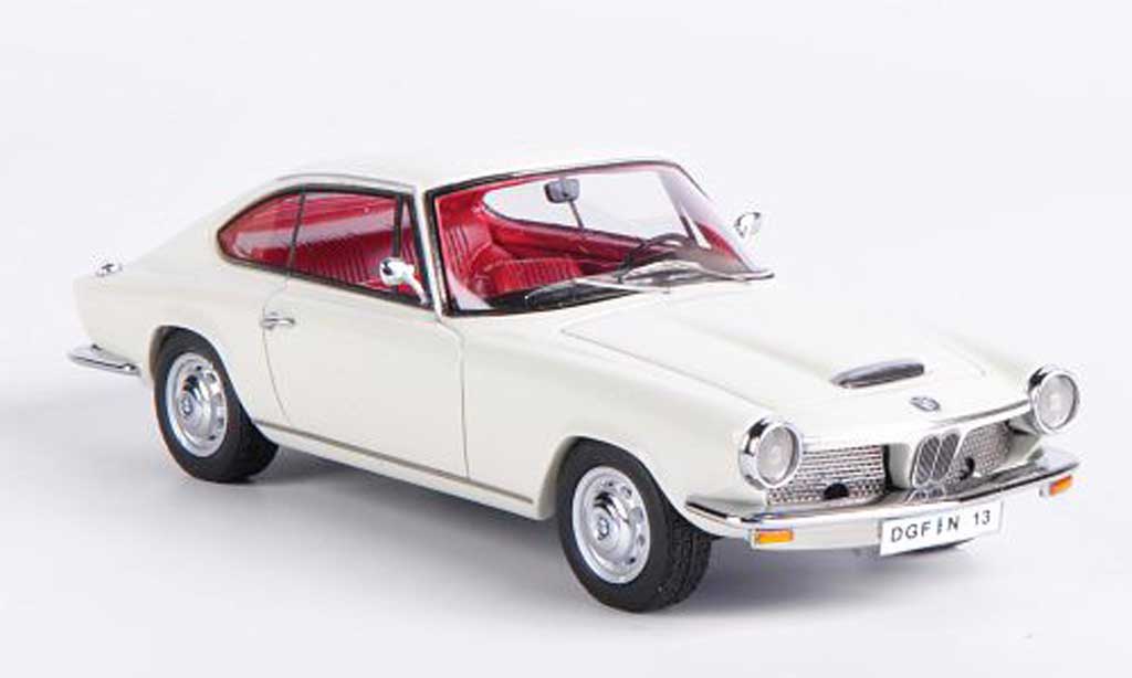 Bmw 1600 GT 1/43 Neo GT bianco 1967 modellino in miniatura