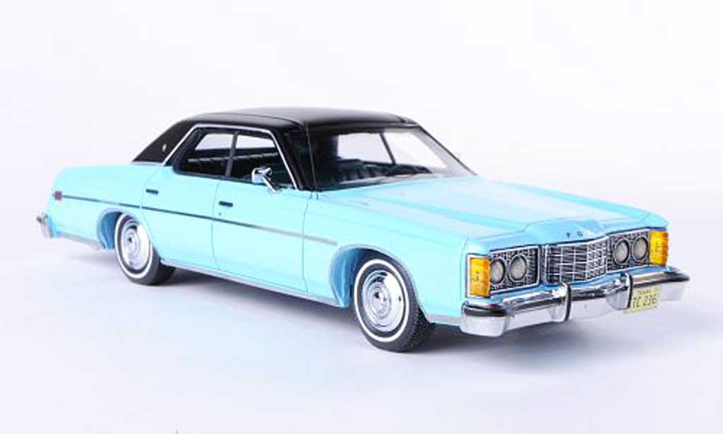 Ford LTD 1973 1/43 Neo 1973 blu/matt nero modellino in miniatura
