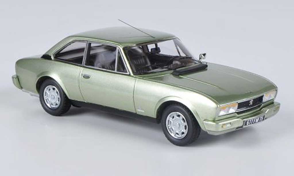 Peugeot 504 coupe 1/43 Neo coupe Phase II grigio grun 1980 modellino in miniatura