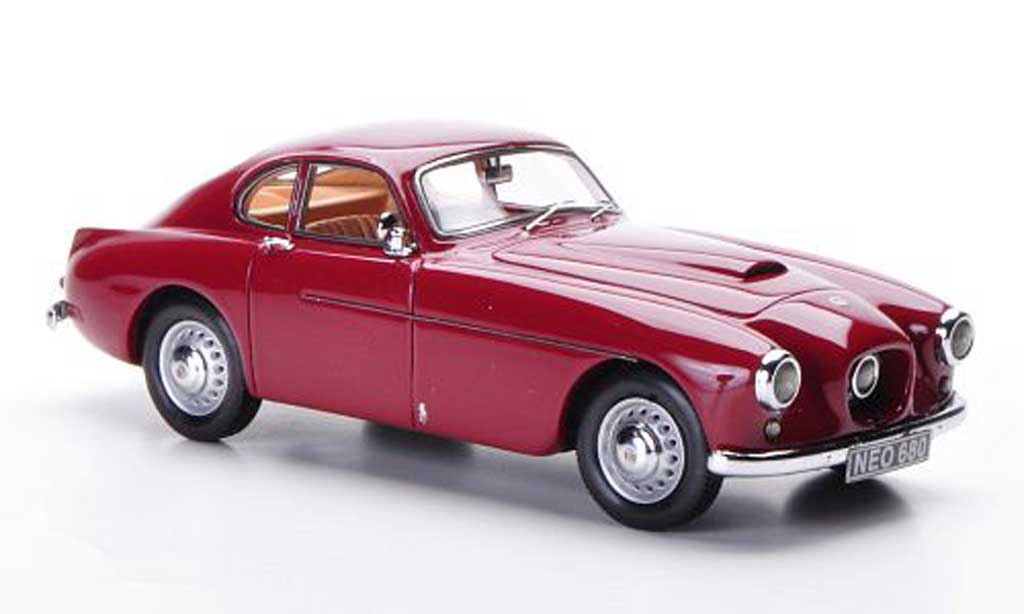 Bristol 404 1/43 Neo Coupe rosso 1953 modellino in miniatura