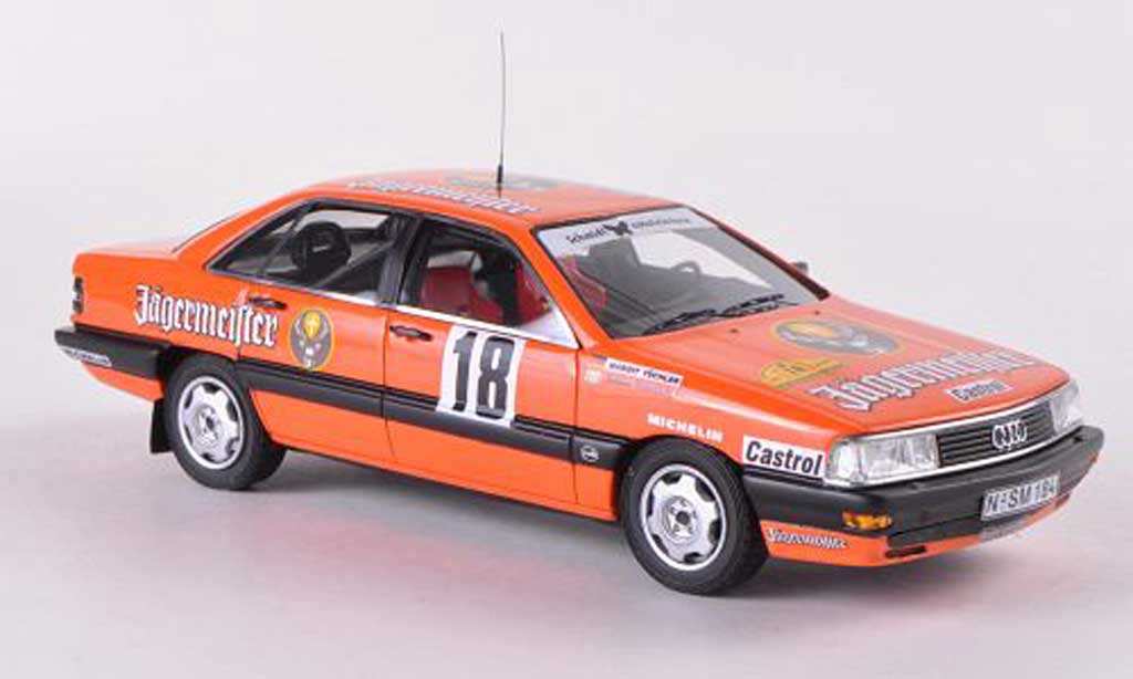 Audi 200 quattro 1/43 Neo No.18 Jagermeister Rally Baden-Wurttemberg 1987 S.Kottulinsky/M.Tuchler modellino in miniatura