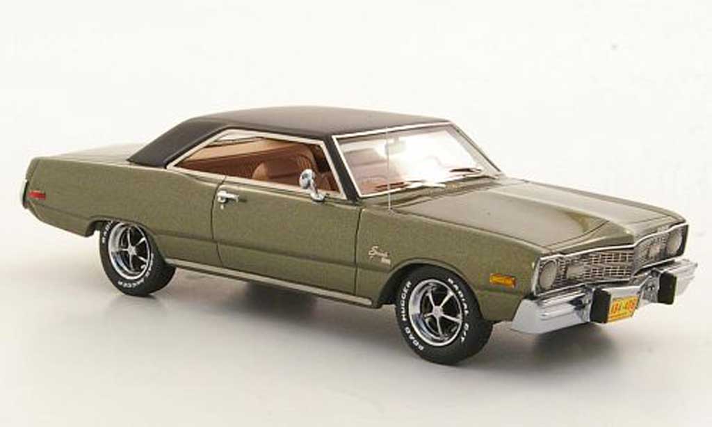 Dodge Dart 1973 1/43 Neo 1973 Swinger grigiogrun/nero 1973 modellino in miniatura